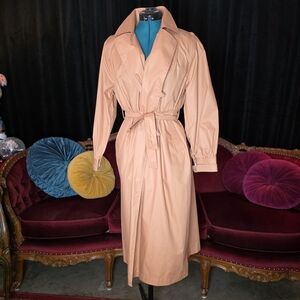 Stylish Peach Trench Coat